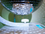 Holder with motor for mirror balls up to 50cm (White)