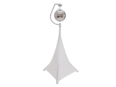 Soporte con motor para Bolas de Espejos hasta 50cm (Blanco)