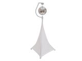 Holder with motor for mirror balls up to 50cm (White)