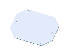 EUROLITE Placa de montaje para MD-2010