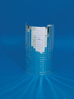 EUROLITE espejo mate 200x200mm, espejos de 10x10mm
