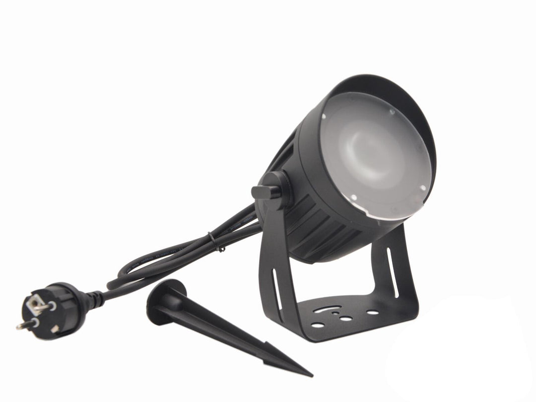 EUROLITE Foco LED para exteriores 18W WW con estaca