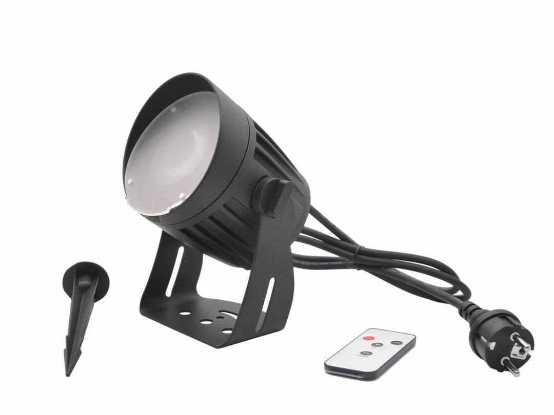 EUROLITE Foco LED para exteriores 18W WW con estaca