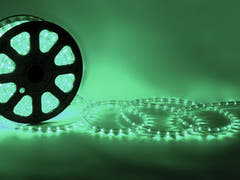Eurolite Rubberlight LED Verde (44m)