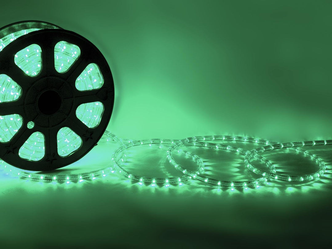 Eurolite Rubberlight LED Verde (44m)