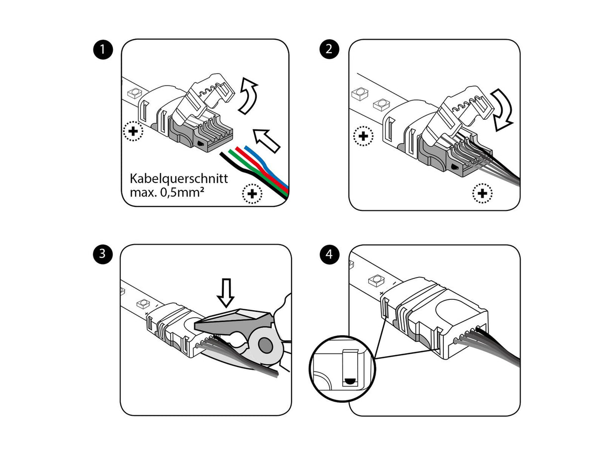 EUROLITE LED Strip Flexible Connector 3-pin 10mm