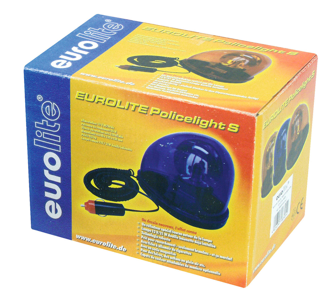 EUROLITE Baliza policial STA-1221 azul 12V/21W