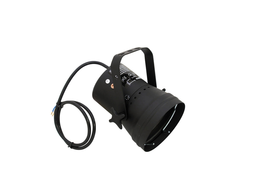 EUROLITE T-36 Pinspot con cable, negro