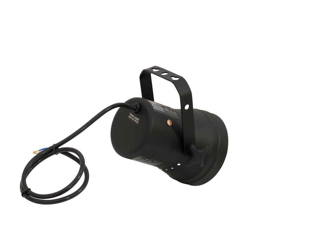 EUROLITE T-36 Pinspot con cable, negro