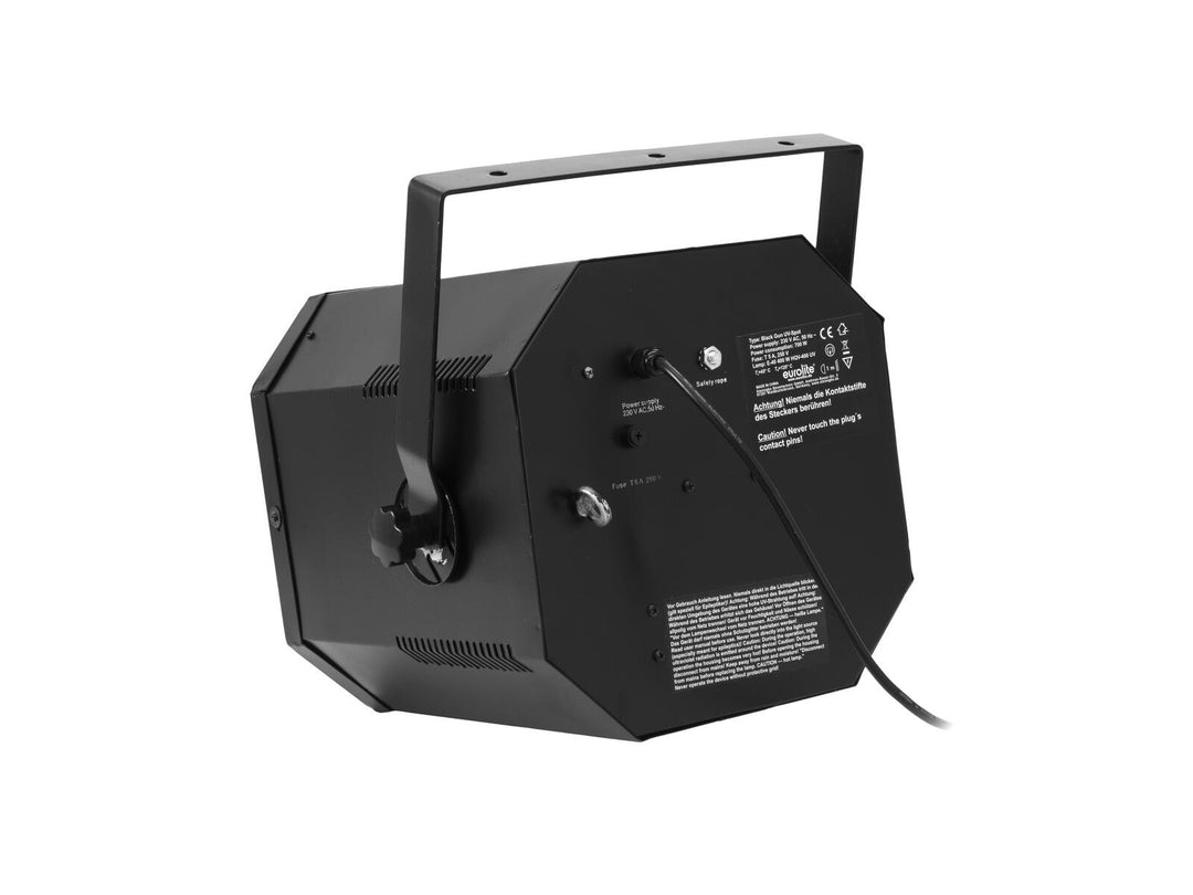 EUROLITE Black Gun UV Spot para E-40/400W