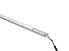 EUROLITE perfil en U de 20mm para tira LED plateado 2m