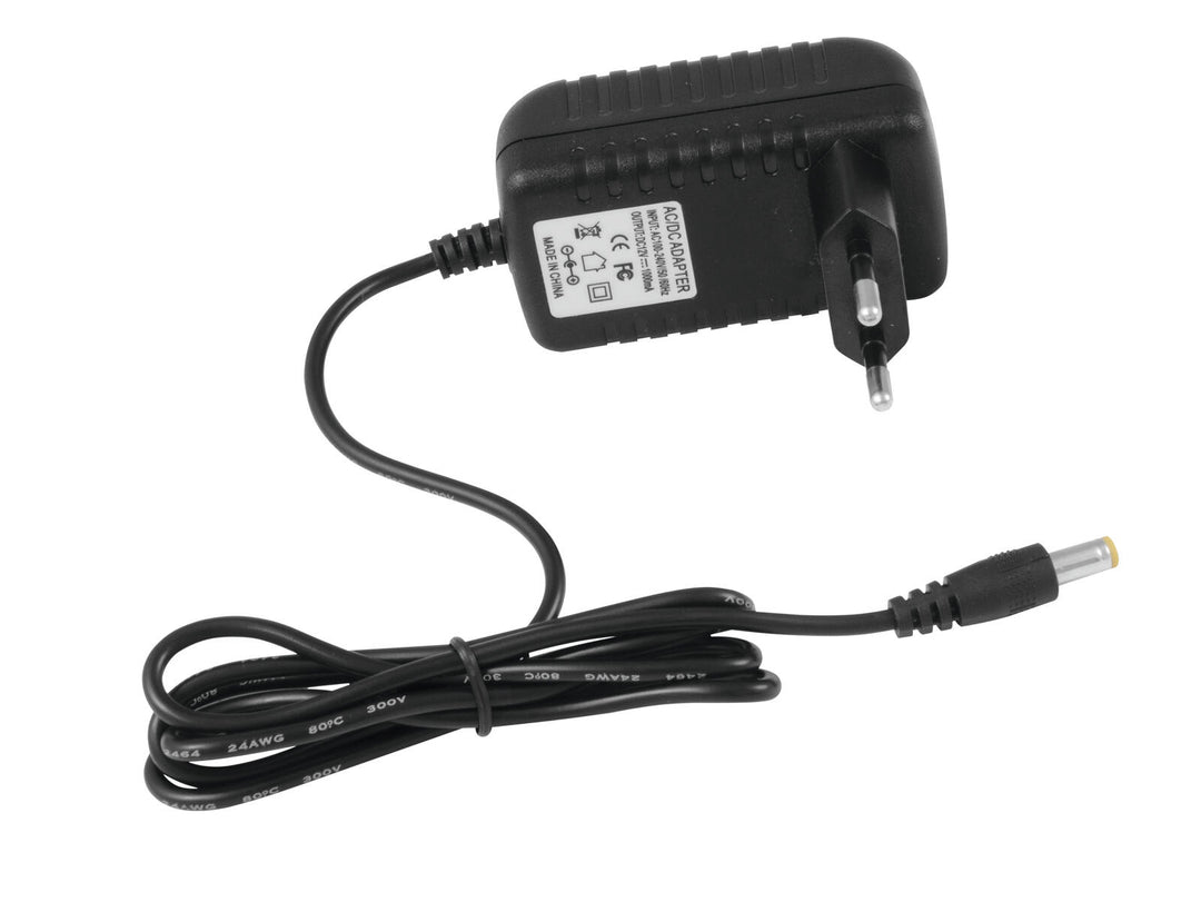 EUROLITE Unidad de alimentación electrónica DC 12V, 1A