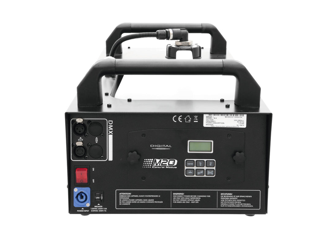Antari M-5 Stage Fogger – máquina de humo profesional de 1500W con DMX y controlador