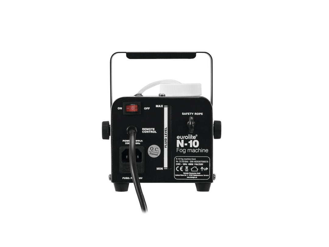 EUROLITE N-10 Máquina de niebla negra