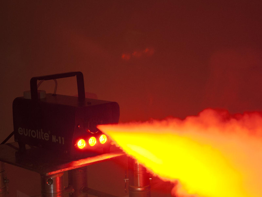 EUROLITE N-11 LED Máquina de niebla híbrida ámbar