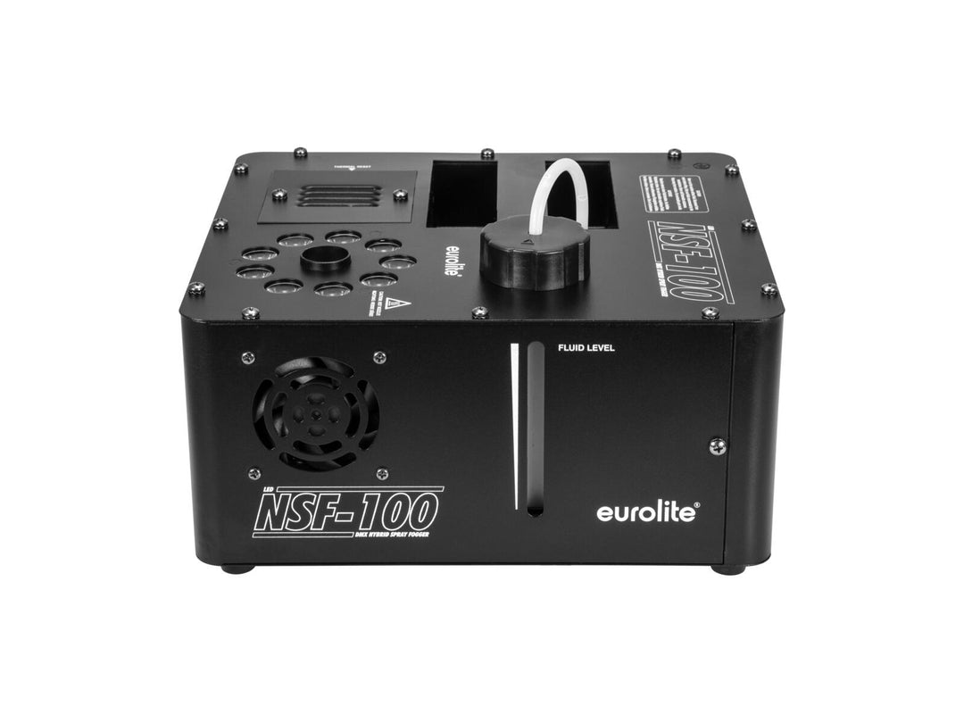 EUROLITE NSF-100 LED DMX Híbrido Pulverizador de niebla