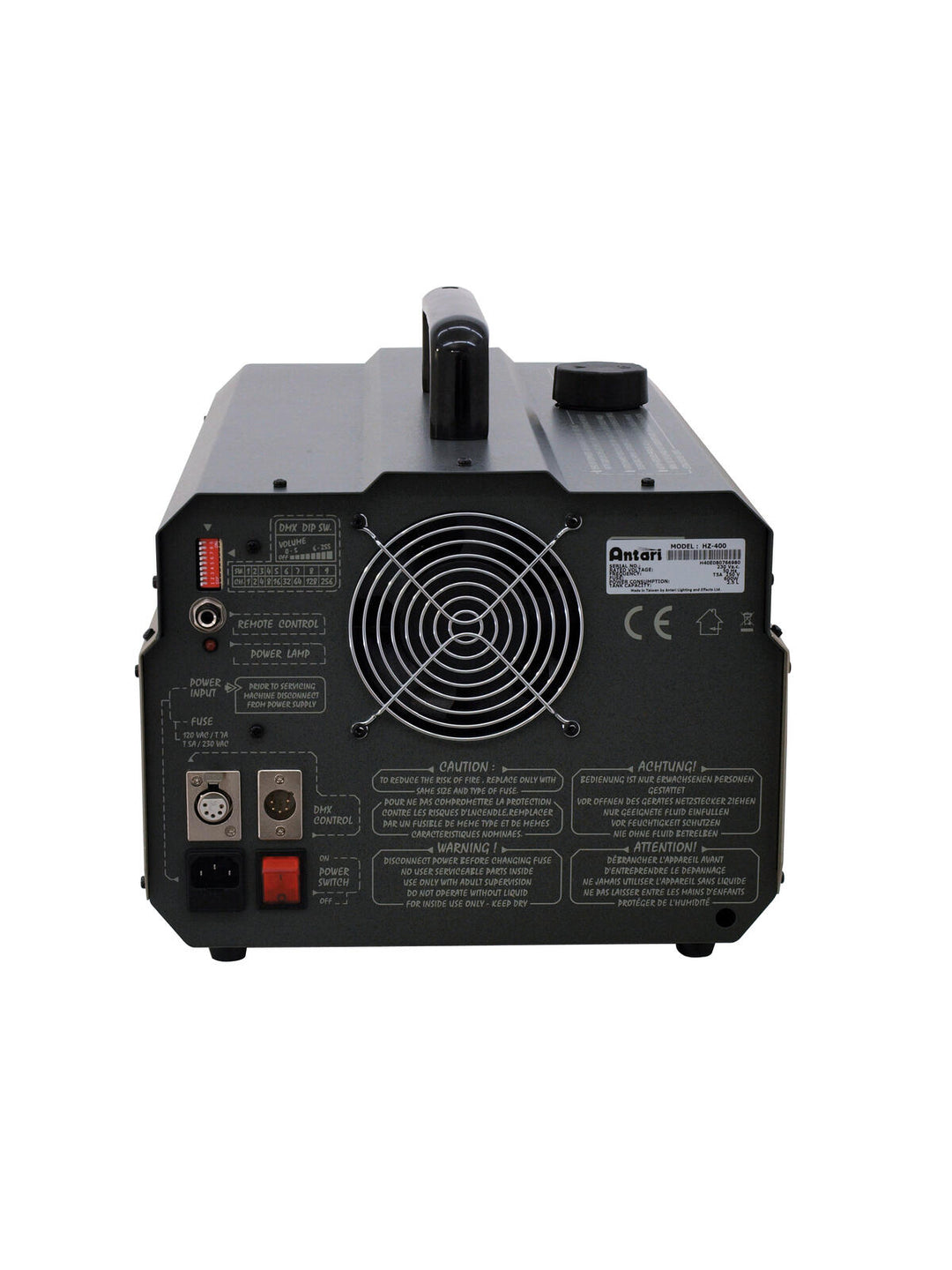 ANTARI HZ-400 Máquina de niebla con controlador y temporizador