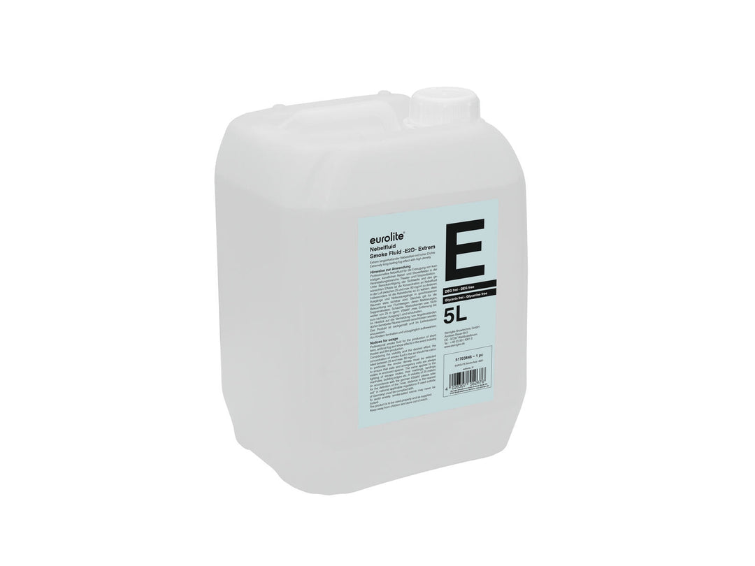 EUROLITE SMOKE FLUID -E2D- Extreme, líquido de humo de 5l
