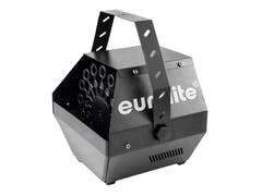 Conjunto EUROLITE B-100 Máquina de burbujas negra DMX + líquido para burbujas 1l