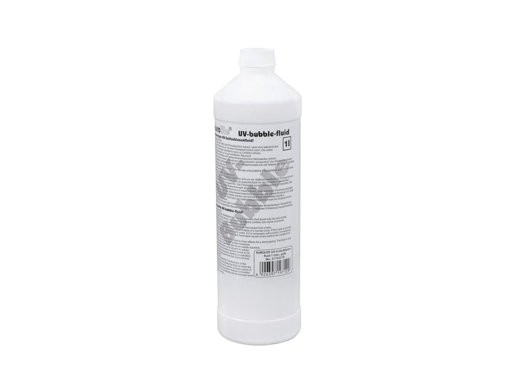 EUROLITE Líquido UV para burbujas 1l amarillo