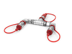 TCM FX Divisor de CO2 (2 Jets de CO2 a 1 Botella de CO2)