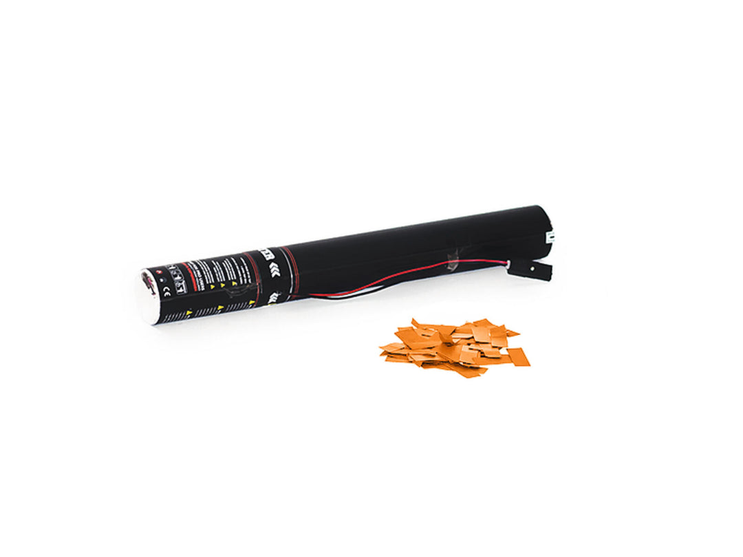 TCM FX Cañón eléctrico de confeti 50cm, naranja