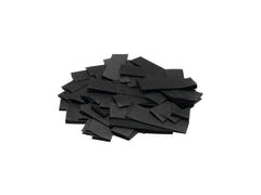 TCM FX Confeti rectangular Slowfall 55x18mm, negro, 1kg