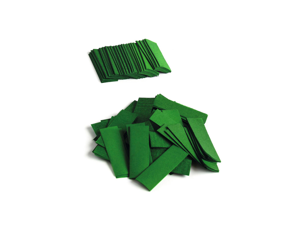 TCM FX Slowfall Confetti rectangular 55x18mm, dark verde, 1kg