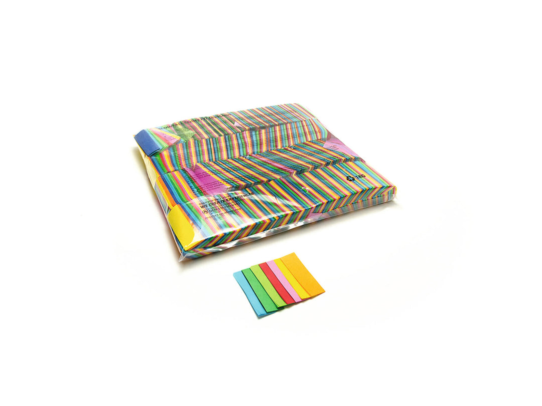 TCM FX Confeti Slowfall rectangular 55x18mm, multicolor, 1kg