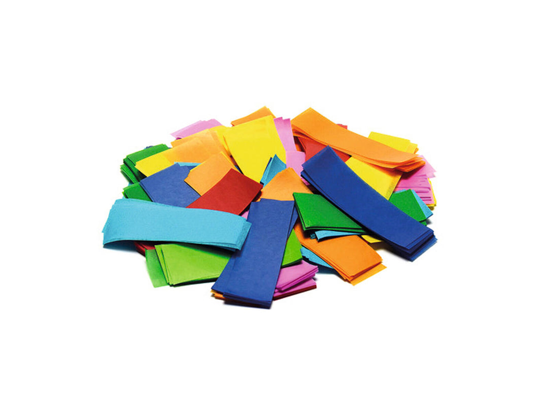 TCM FX Confeti rectangular Slowfall de 55x18mm, morado, 1kg