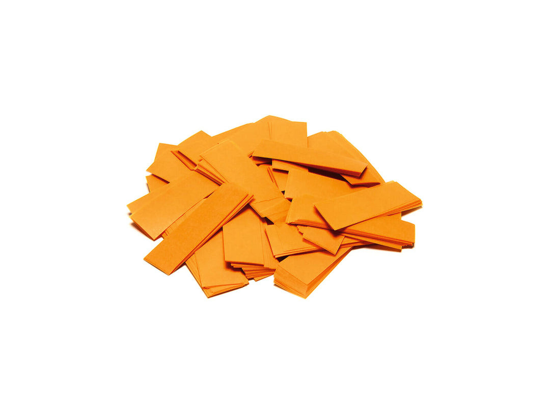 TCM FX Confeti rectangular Slowfall 55x18mm, naranja, 1kg