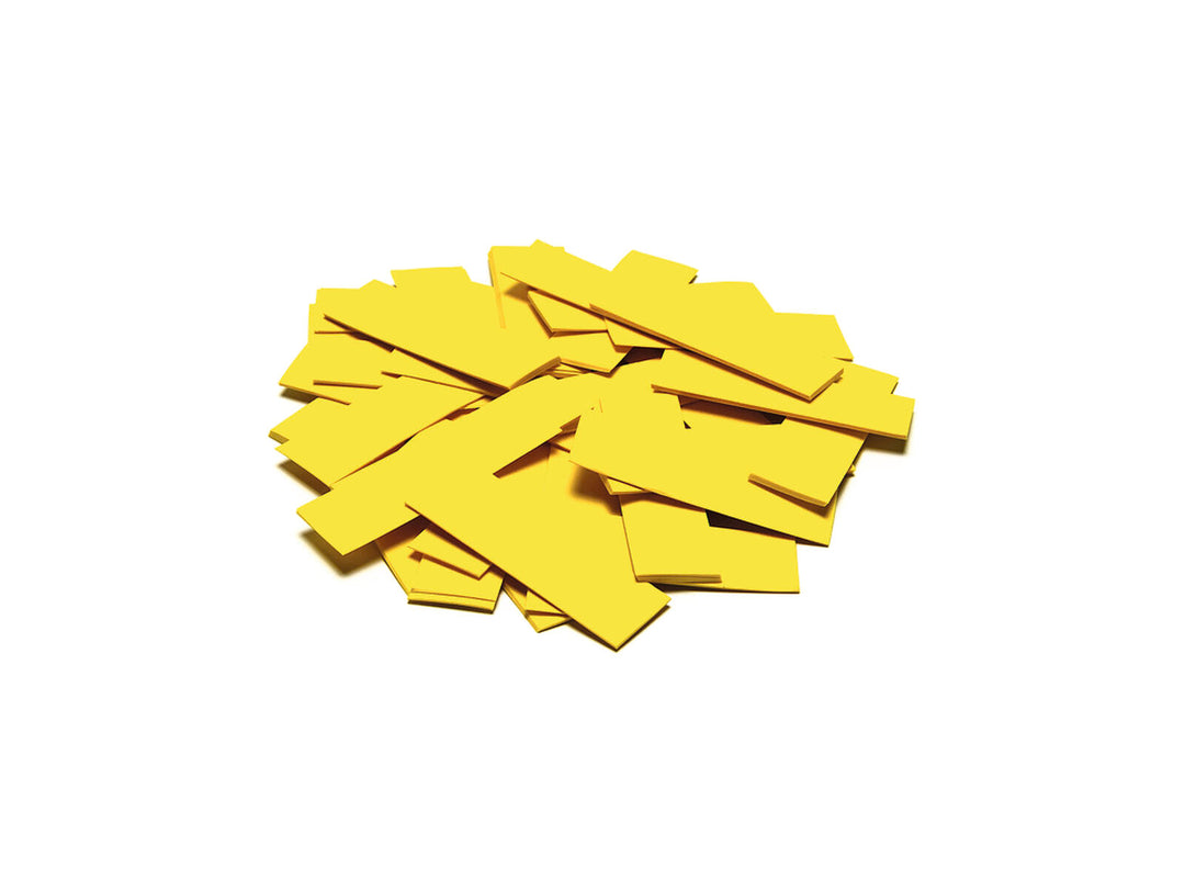TCM FX Confeti Slowfall rectangular 55x18mm, amarillo, 1kg