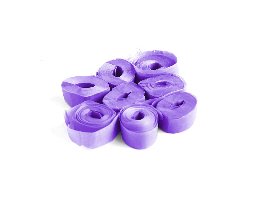 TCM FX Serpentinas Slowfall 5mx0.85cm, morado, 100x