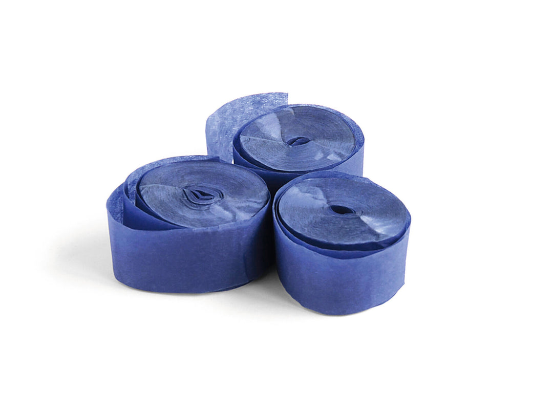 TCM FX Streamers de caída lenta 10mx1.5cm, dark azul, 32x