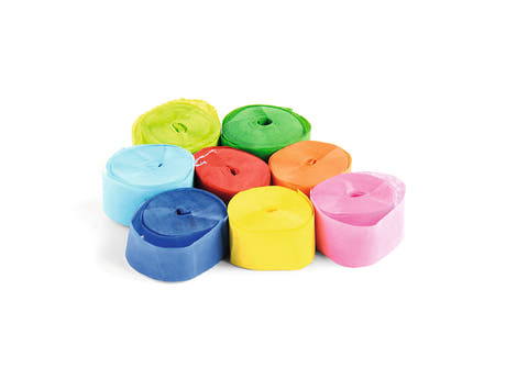 TCM FX Slowfall serpentinas 10mx1.5cm, multicolor, 32x