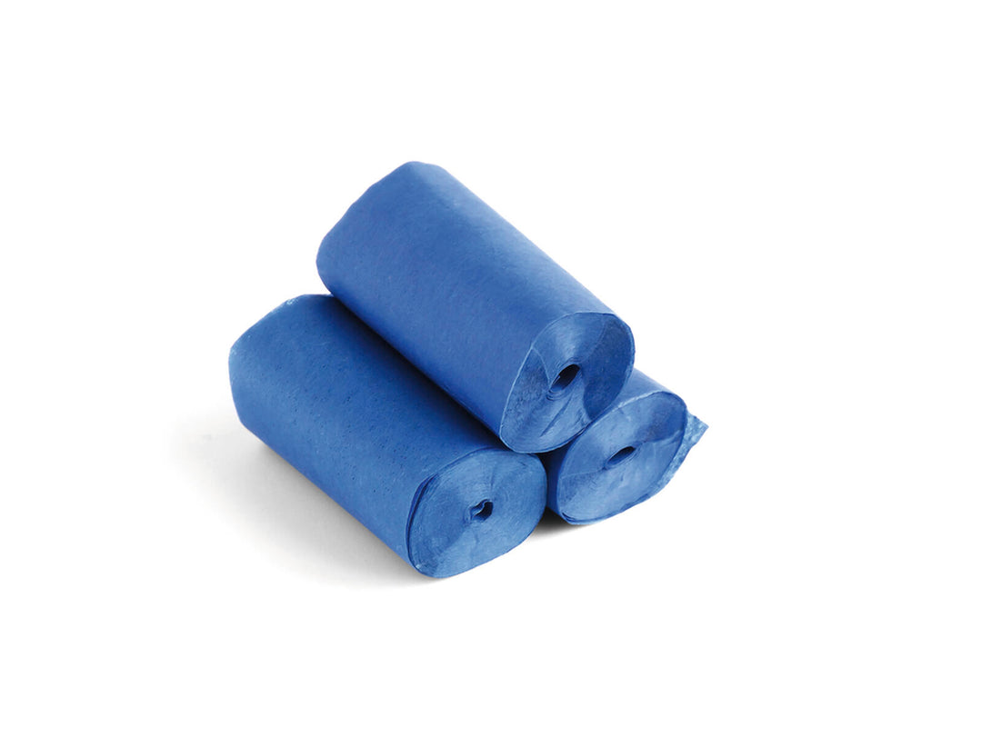 TCM FX serpentinas Slowfall 10mx5cm, azul oscuro, 10x
