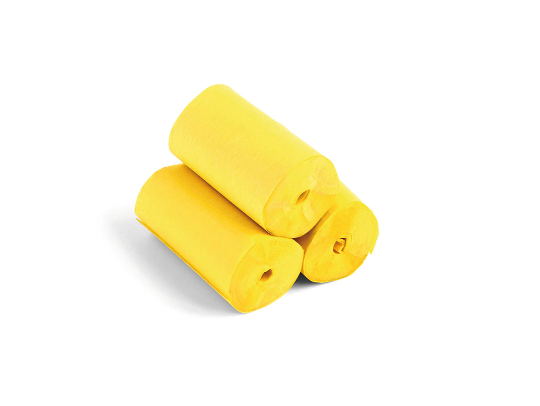 TCM FX Serpentinas Slowfall 10mx5cm, amarillo, 10x