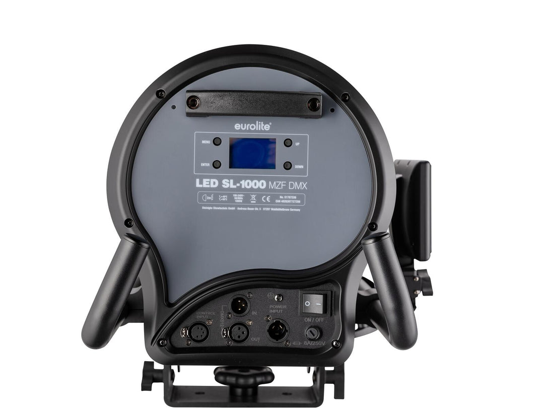 EUROLITE LED SL-1000 MFZ DMX Foco de búsqueda con flight case incluido