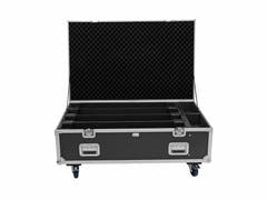 Flightcase ROADINGER PRO 4x LED BAR-8 SWING con ruedas
