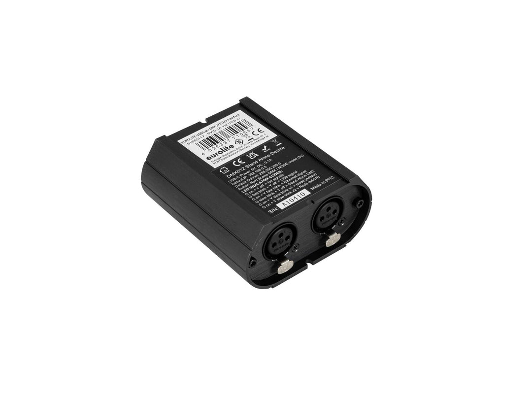 Interfaz EUROLITE USB/LAN-DMX 2x512ch