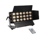 EUROLITE Set 2x LED CLS-18 QCL RGB/WW 18x7W + Flightcase