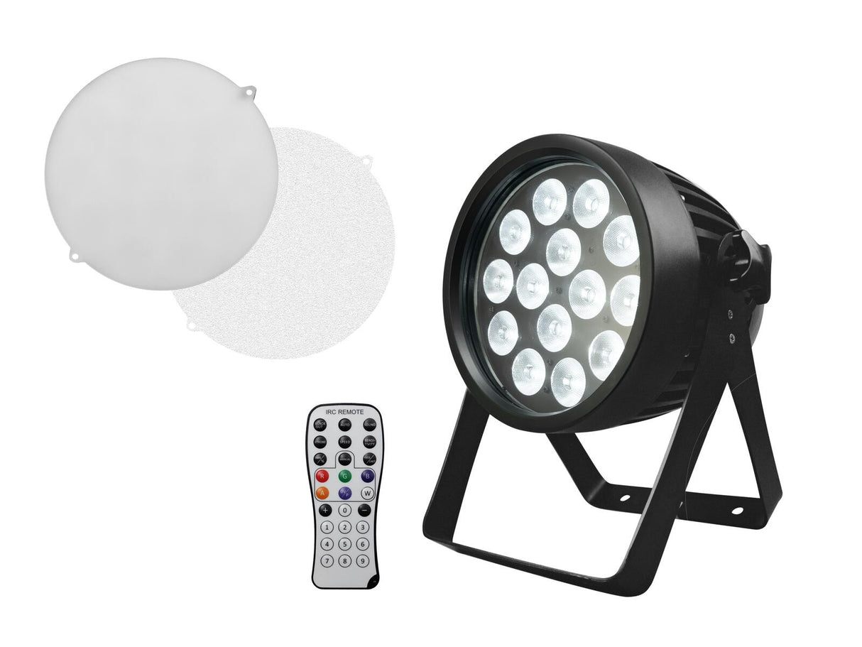 EUROLITE Set 4x LED IP PAR 14x8W QCL + Flightcase