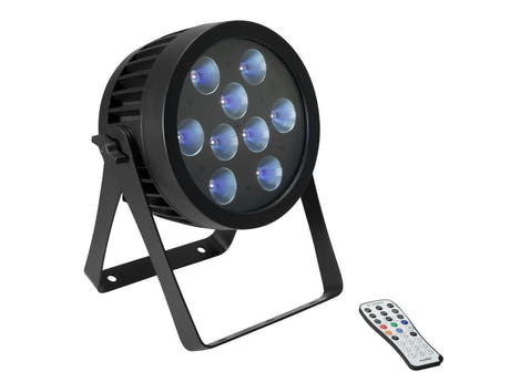EUROLITE LED IP PAR 9 Foco UV