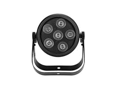 EUROLITE LED Silent Par 6 QCL de suelo bk