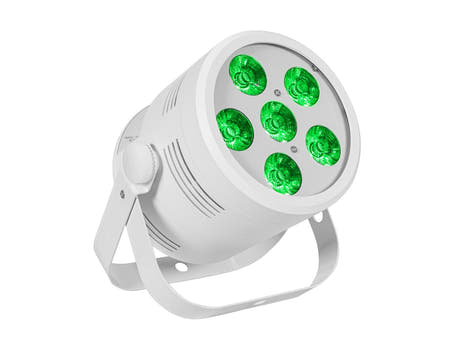 EUROLITE LED Silent Par 6 QCL Floor blanco