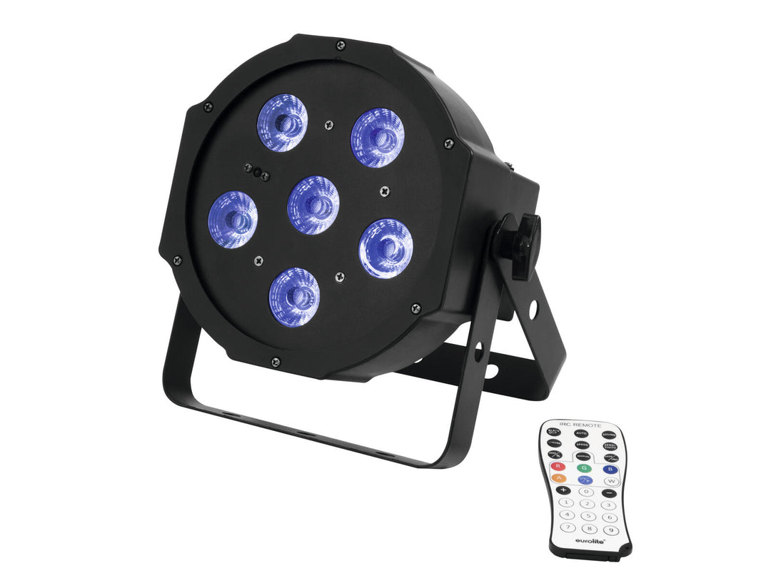 EUROLITE Set 4x LED SLS-603 + Case EC-SL4M tamaño M