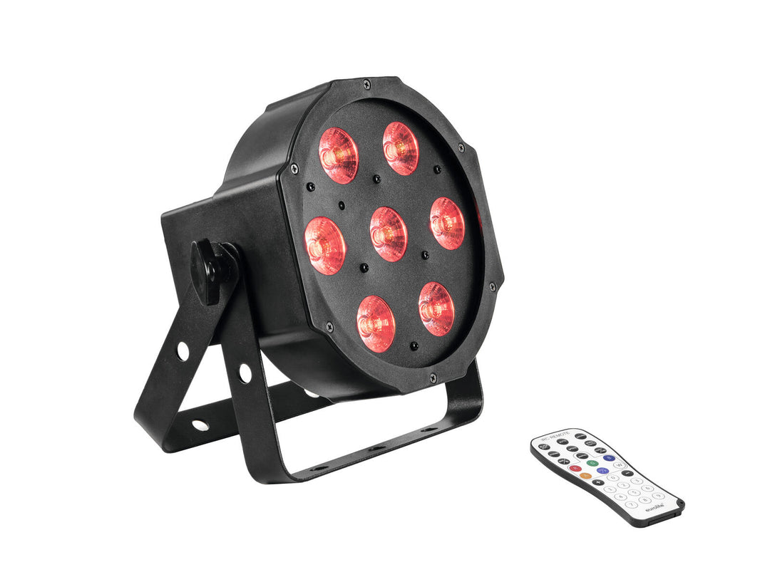 EUROLITE Set 4x LED SLS-7 HCL Floor + Estuche TDV-1