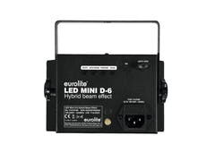 EUROLITE LED Mini D-6 Híbrido de haz Effect
