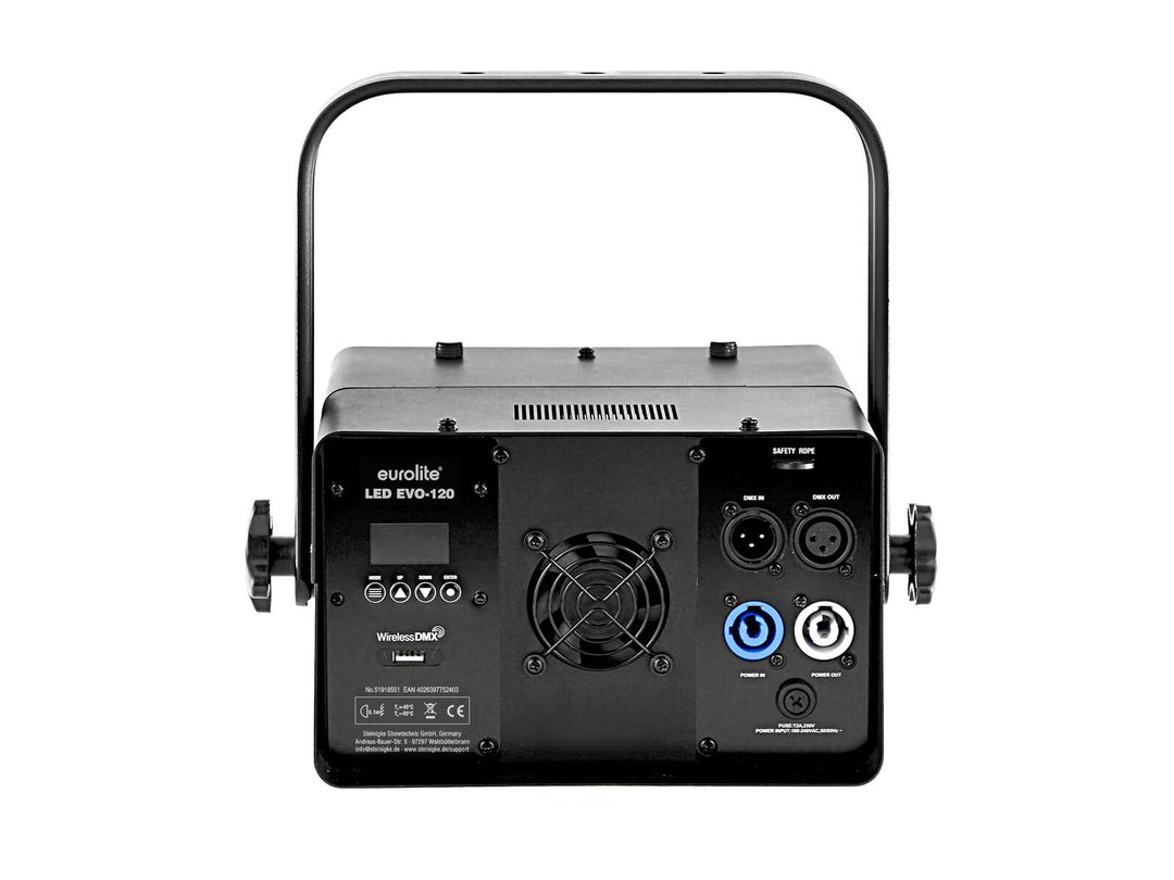 EUROLITE Proyector LED EVO-120 QCL Multi Effect