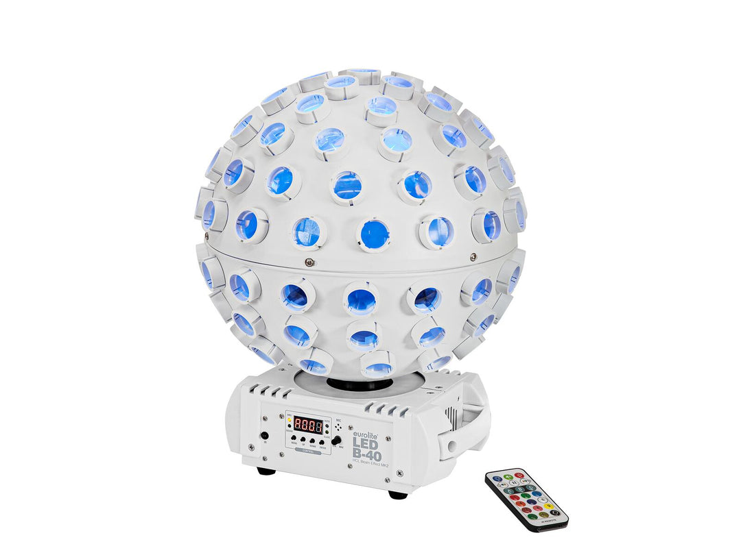 EUROLITE Set LED B-40 HCL MK2 blanco + Soft Bag